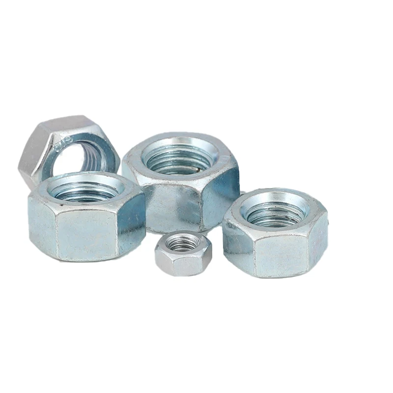 High Strength Carbon Steel Black Hex Nut Din934 GB6170 Grade 4.8 Grade 8.8