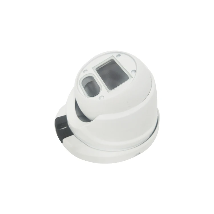 security surveillance case double dual glass cctv shell ip small dome cover camera housing