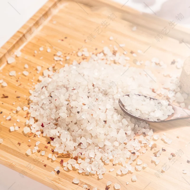 Private Label rose Scent Himalaya Mineral Organic Bath Salts with rose Flowers  for  Spa