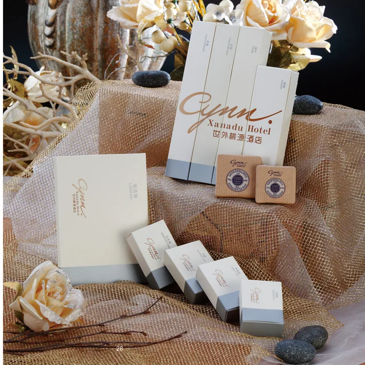 2021 Star Hotel Use Personal Amenities Owner Purchase OEM ODM Acceipt 3-5 stars Hotel Toiletries supplies