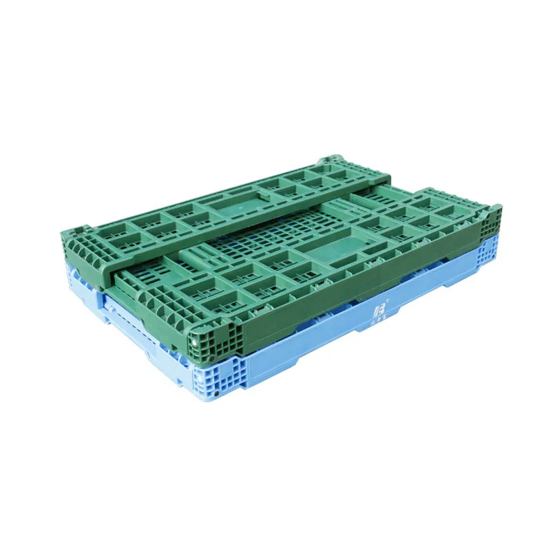 Collapsible plastic crate customized, recyclable plastic folding crate