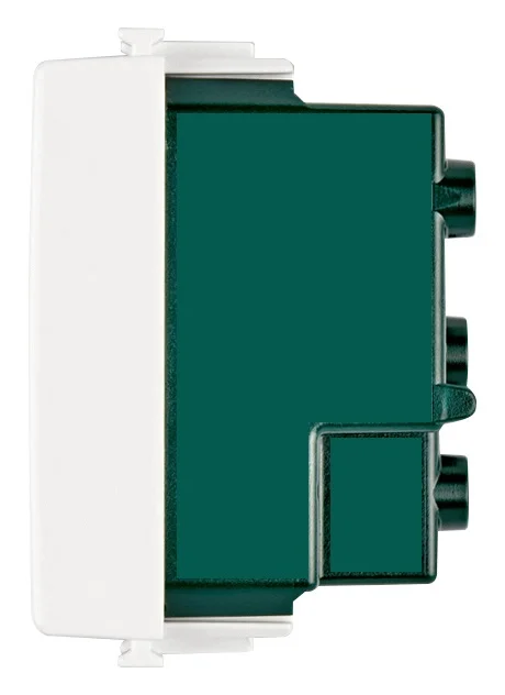 European standard VR103  VM103 Three hole socket  Green base Italian wall  parts socket