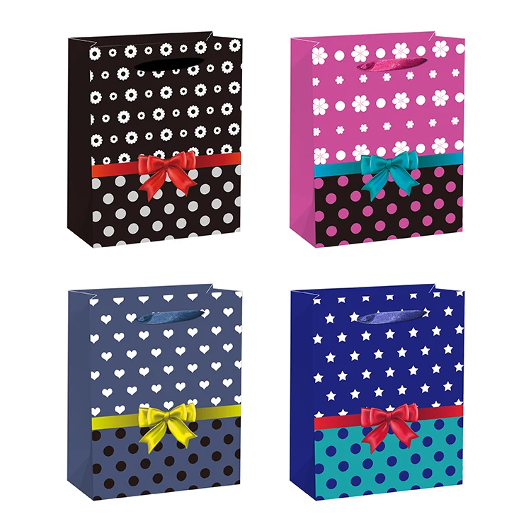 Custom Printed Private Label Brand Luxury Retail Clothes / Clothing Store Packaging Art Paper Shopping Bags With Logos