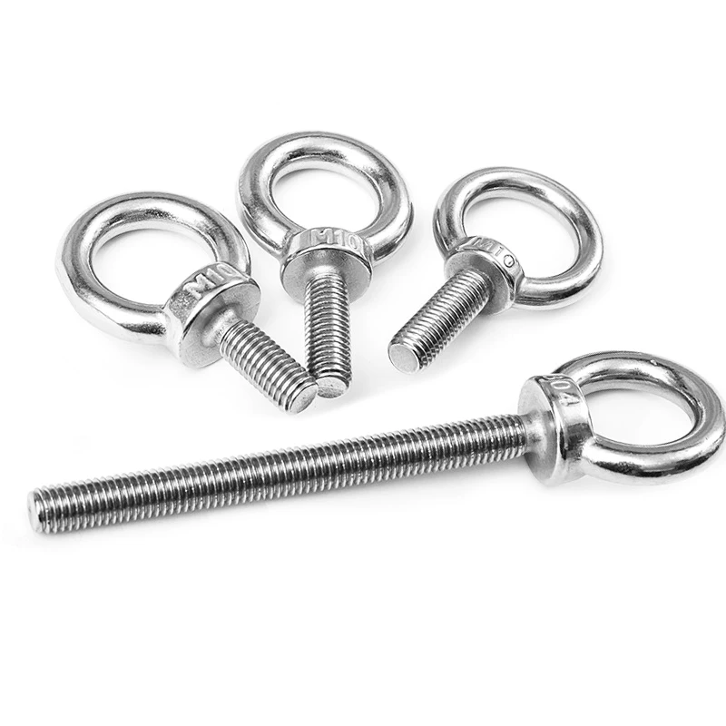 Customized size 310S DIN580 eye bolt UNS S31008 W.Nr.1.4845 DIN580 eye bolt