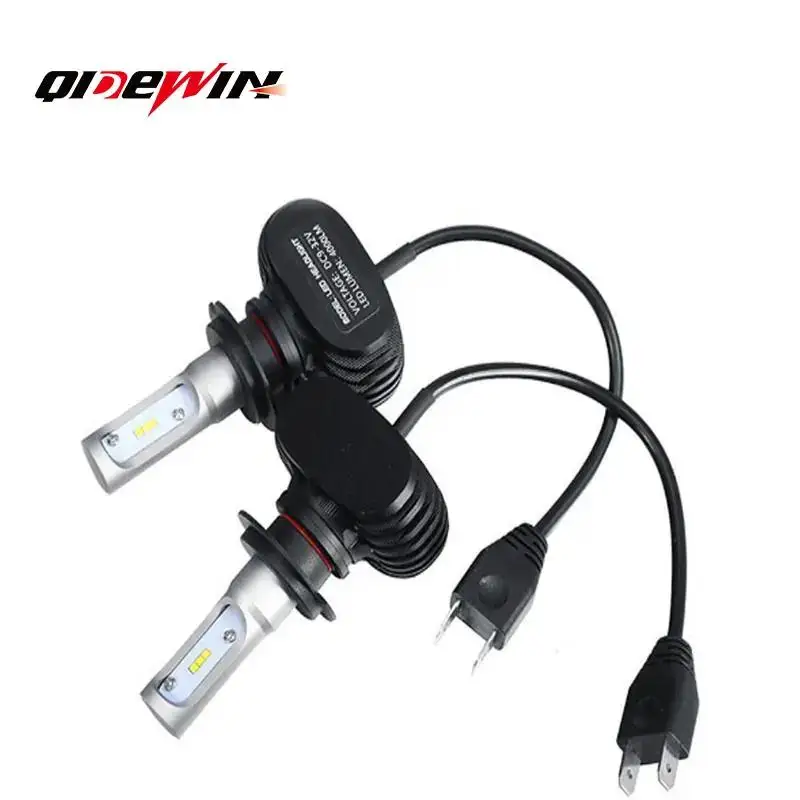 color box OEM private logo wholesale price car accessories S2 COB chip 12V 8000 LM car headlight bulb