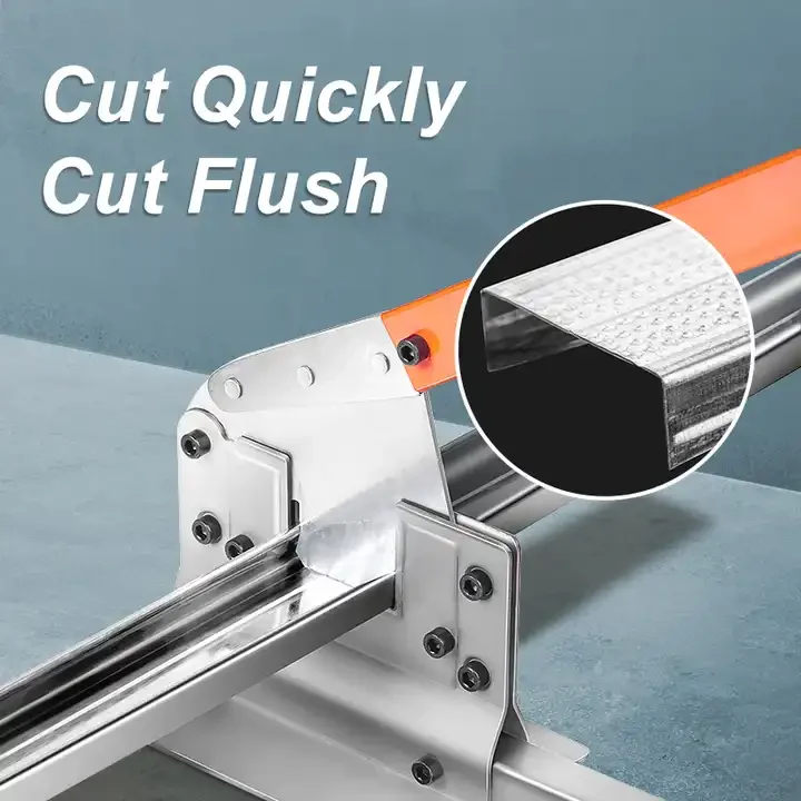 IMBOT Light Steel Keel Cutter Hardware Supplier Manual Wire Duct Cutter for Cutting Din Steel din rail terminal block