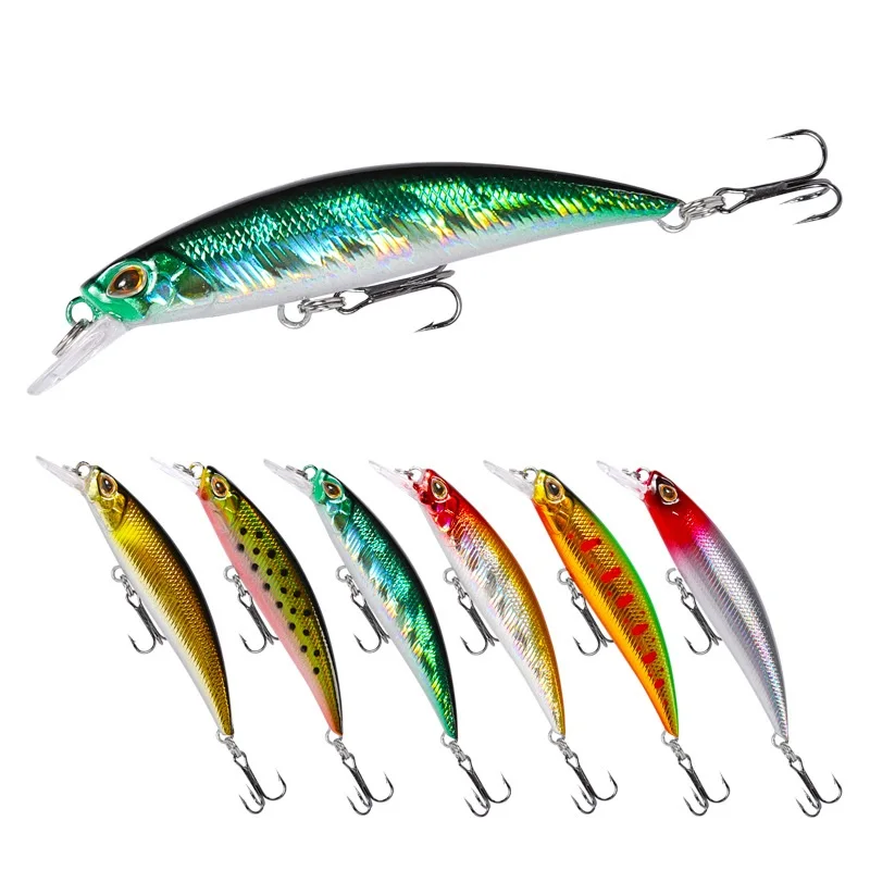 Fishing Lure Supplies 70mm 10g Ultra Light Fishing Lures Plastic Hard Bass Fishing Wobbler Minnow Saltwater Lures