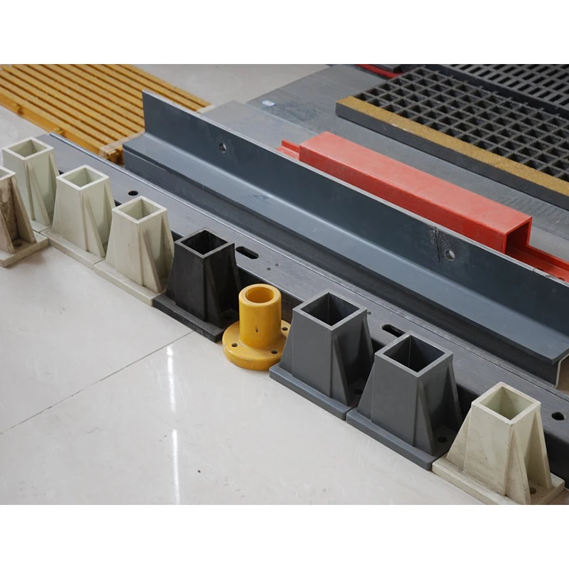 Cheap Price Rust Proof Frp 4 Way Corner Fiberglass Handrail Fitting Connector