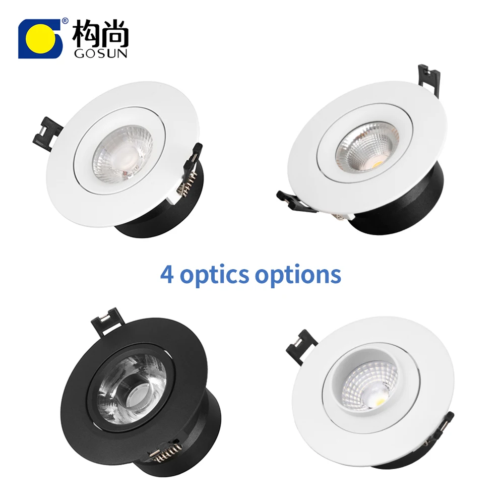 40w 2700-5700k CCT tunable Remote Control COB Recessed LED ceiling Downlight