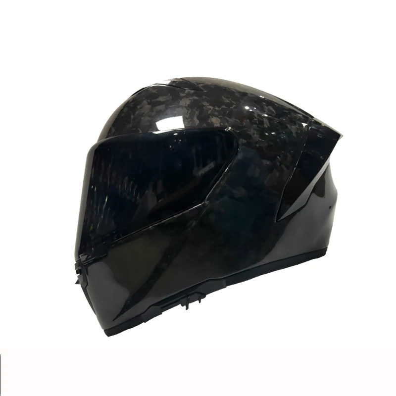 Fashion Style High Quality Carbon Fiber Full Face Helmet Street Bike Helmet Safe Riding Adult Women and Men Helmet