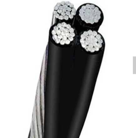 10 Mm 35 Mm 50mm 3 Phase Aluminium Conductor Triplex Service Drop Wire Abc Aerial Bundled Power Cable