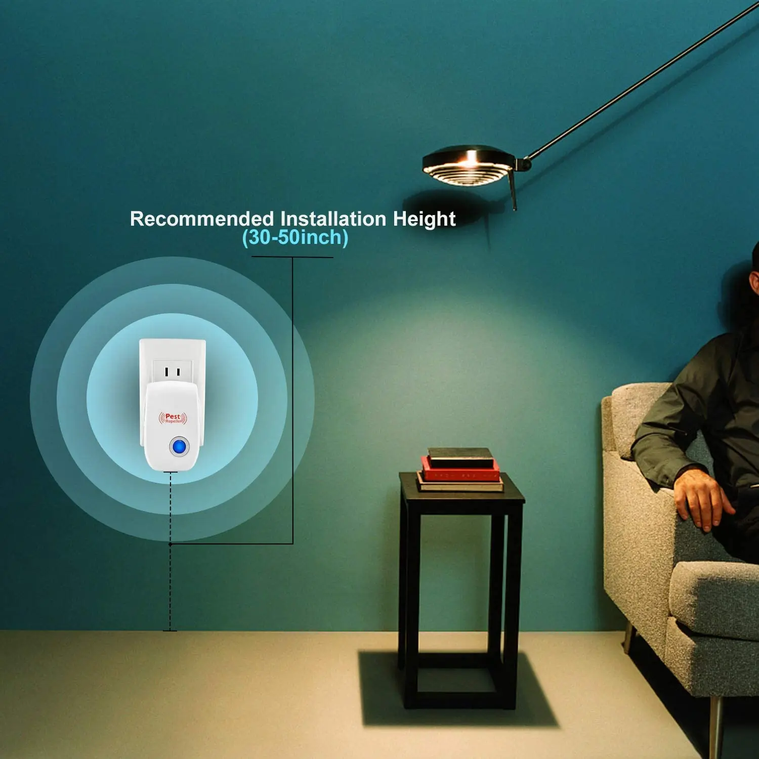 EU UK US PLUG Electronic For Ultrasonic Pest Repeller Mosquito Rejector Mouse Rat Mouse Repellent Anti Mosquito Repeller