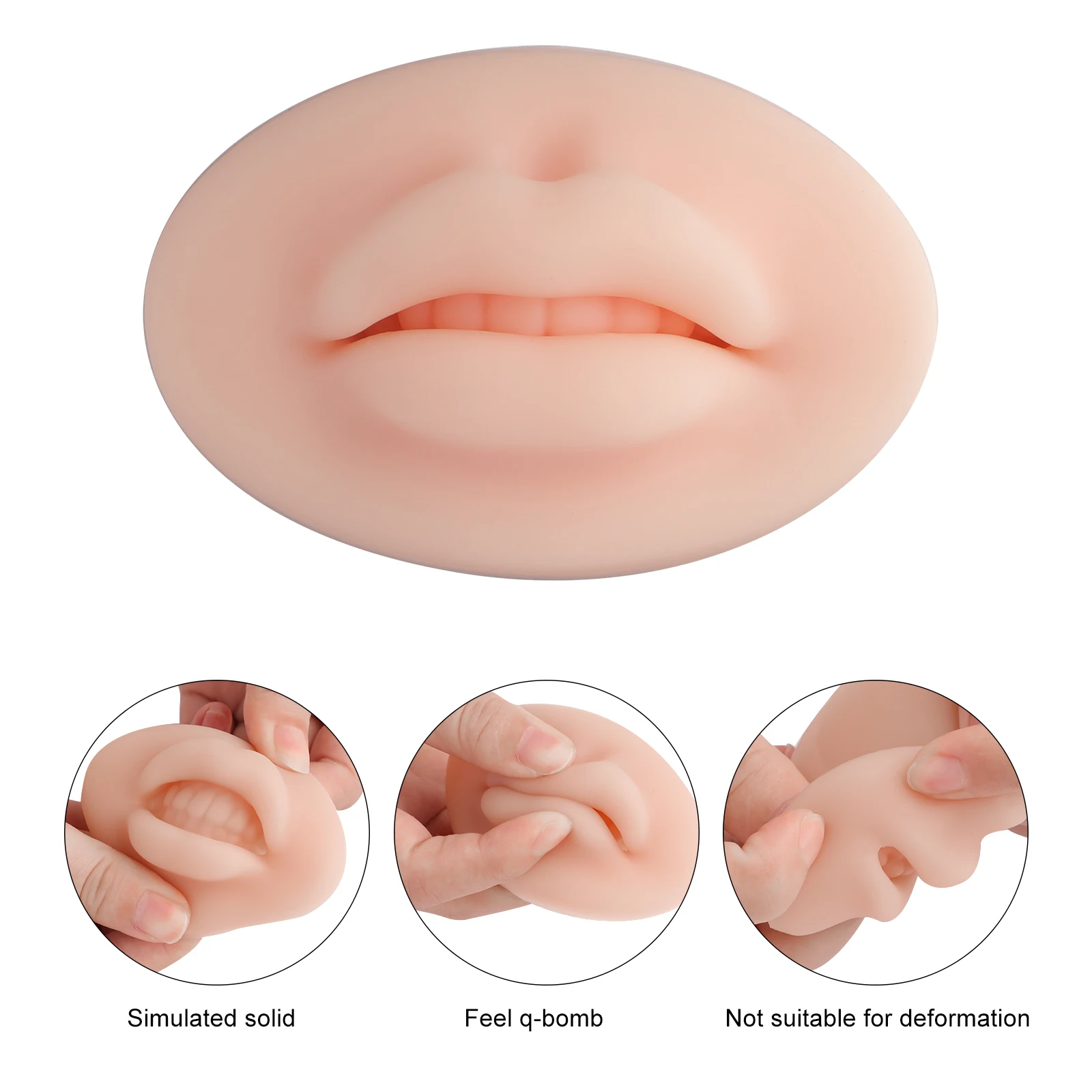 Professional Tattoo Silicone Lip Skin Wholesale Permanent Makeup Supplies Microblading Practice Skin Practice Lip