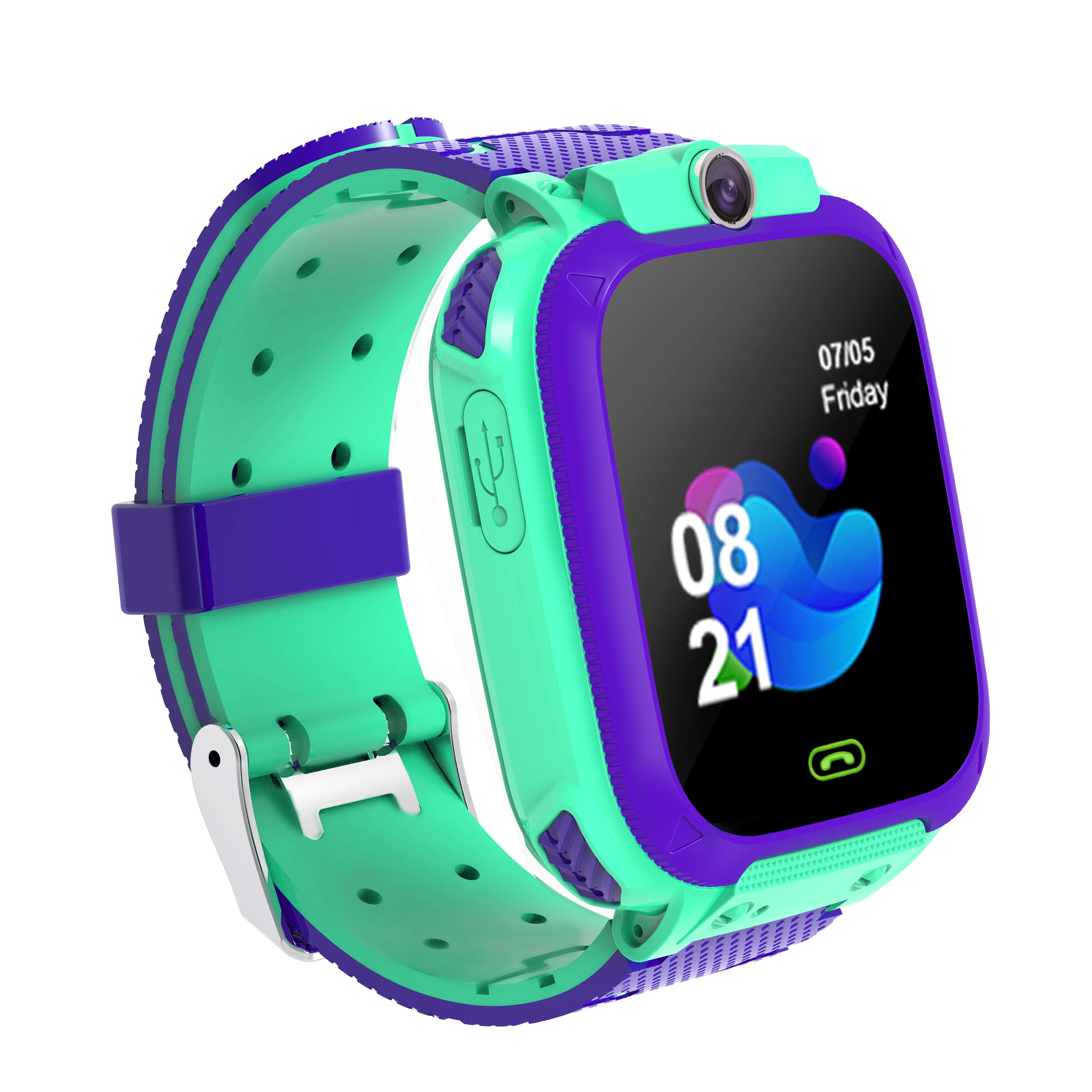 Детские Смарт-часы W23 GPS LBS двойное местоположение безопасные детские часы трекер активности карта SOS