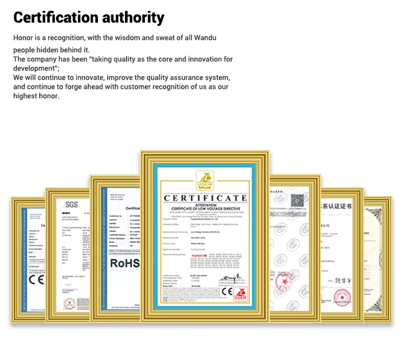 WDELE 19mm latching metal push button switch 10A high current short stroke small switch 1NO LED