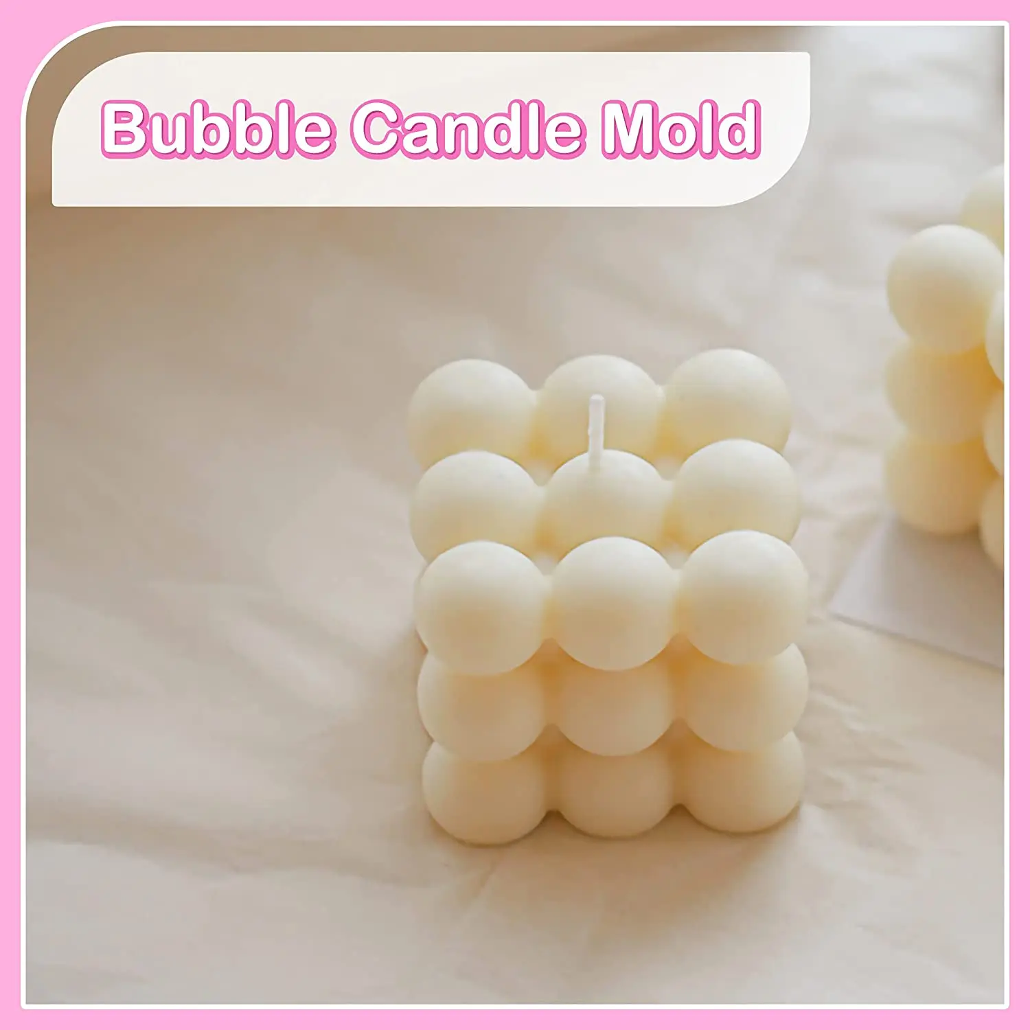 Silicone Mold for Baking Chocolate Cake 3D Dessert Mould Bubble Candle Mold