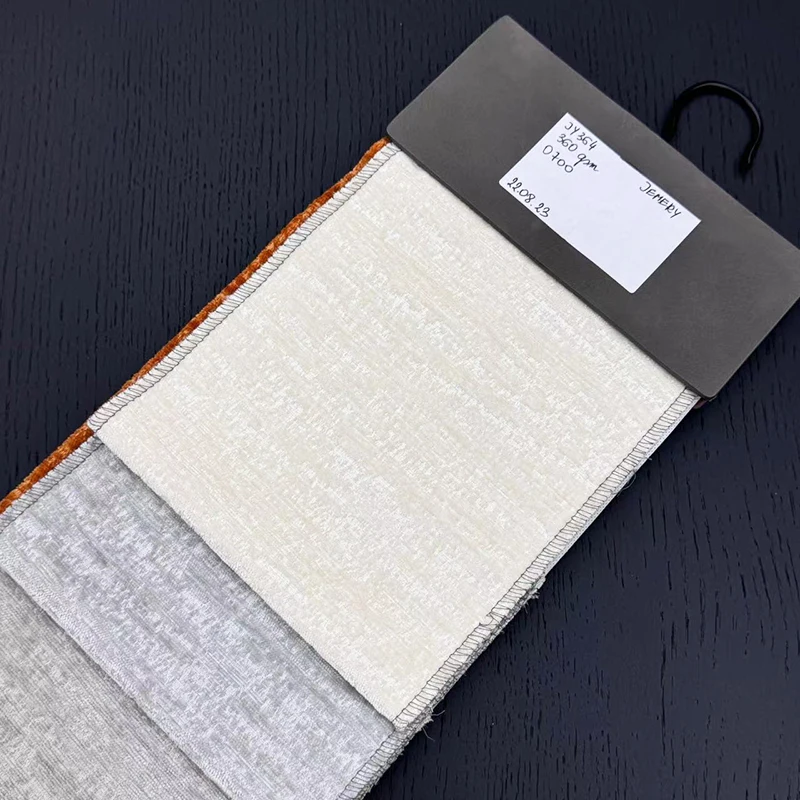 Textile Warp Jacquard Floral Sofa Fabric Textile 100% Polyester Chenille Fabric