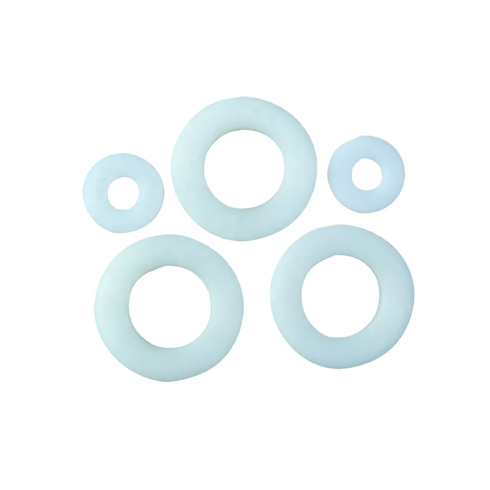 Nylon insulated plastic circular high-temperature resistant flat gasket