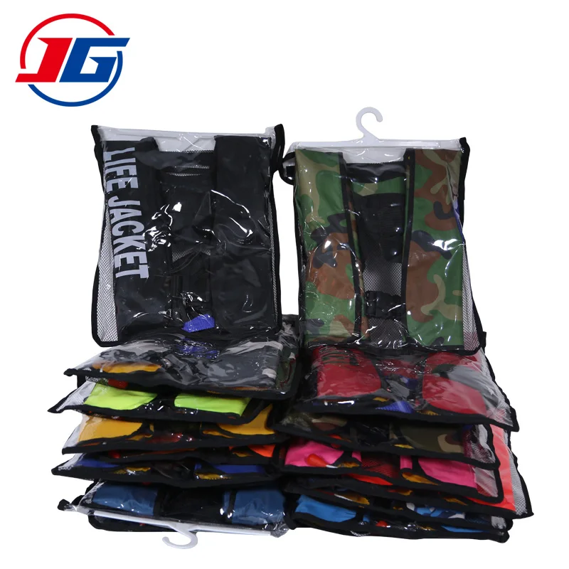 Direct Selling Water Rescue Life Jacket High Buoyancy 150N Inflatable Life Jacket for Water Sports Marine Rescue
