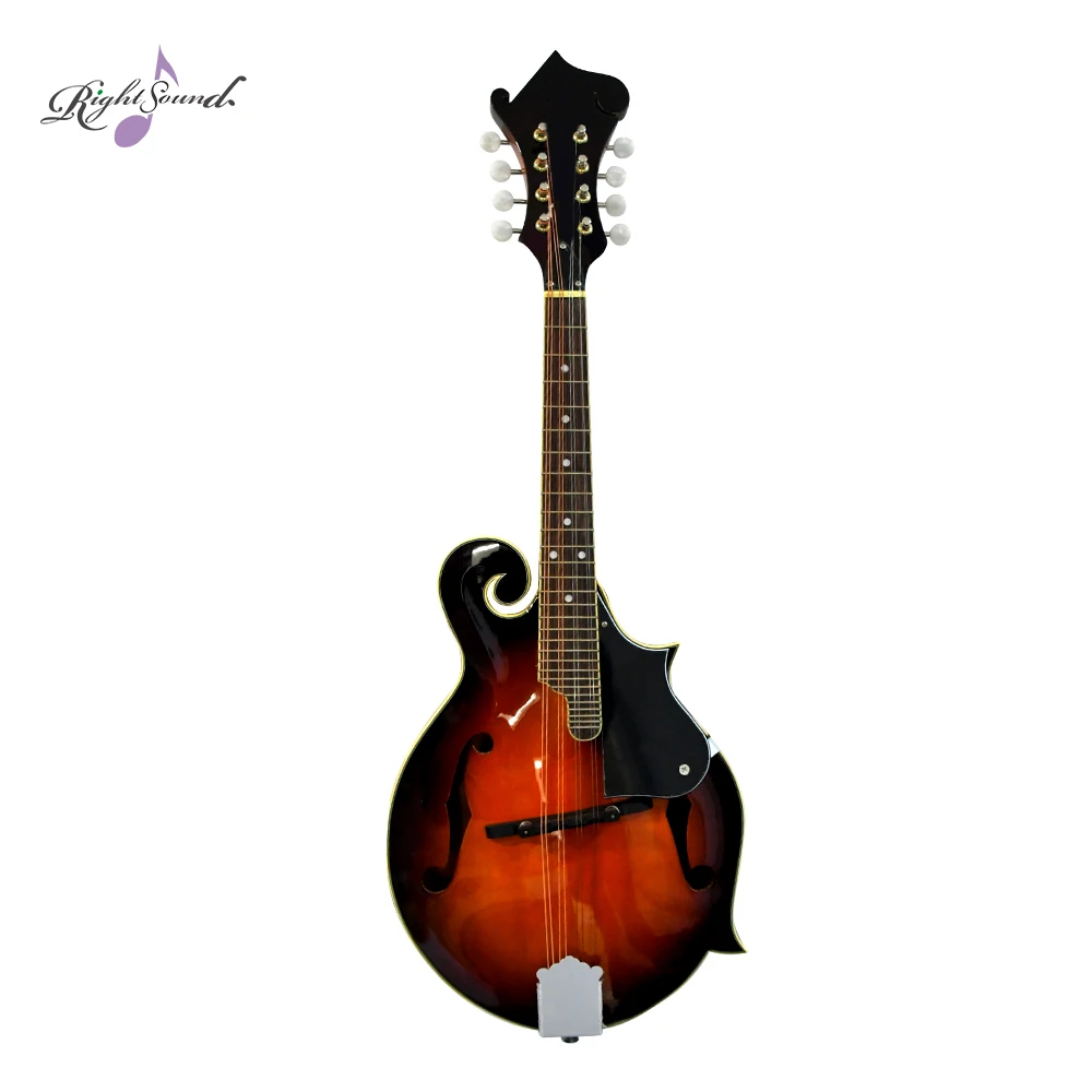 F Style Mandolin Musical Instrument Sunburst Mandoline 8 String Acoustic Mandolin