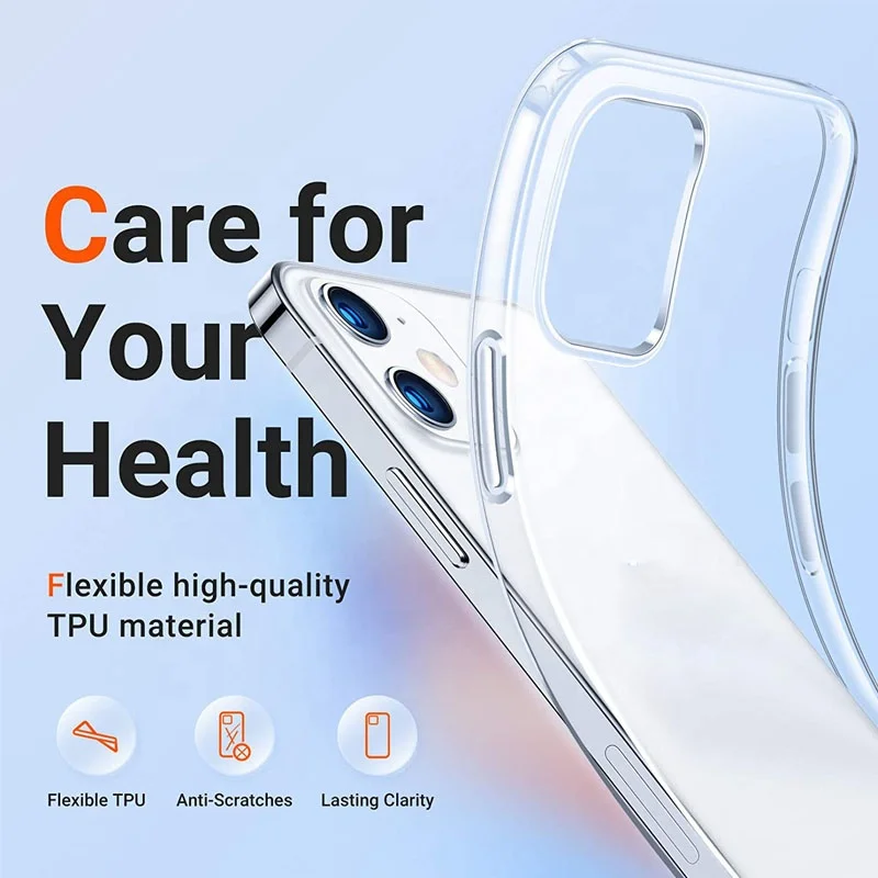 Wholesale Phone Case for iPhone15 Transparent 15 14 13 12 11 X 8 7 Case TPU Ultra Thin Protection Soft slim for iPhone 15
