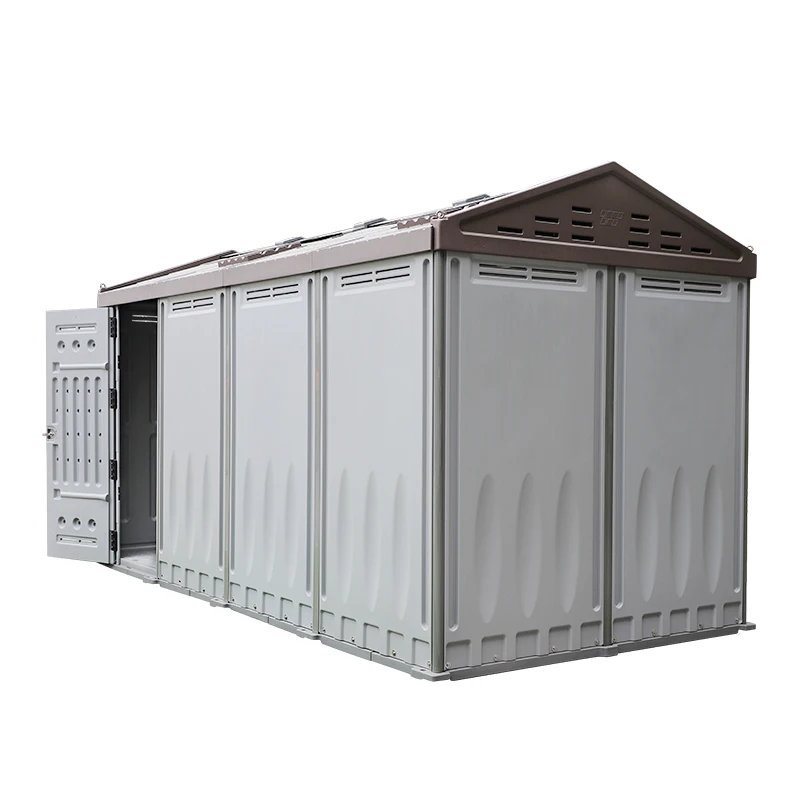 low price large sheds storage outdoor plastic 7x7 hot sale mobile resistant outdoor storage shed
