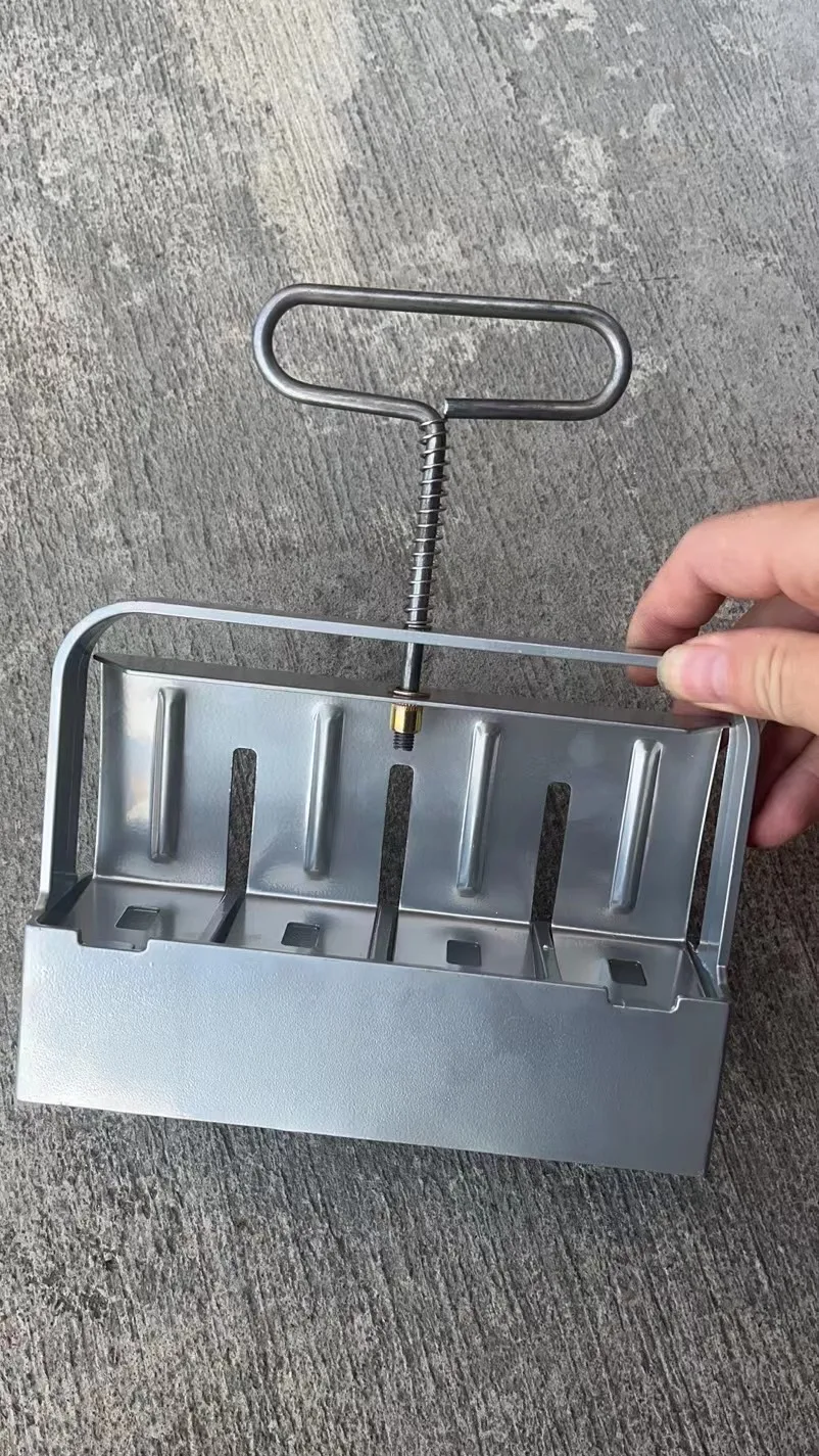 Aluminium alloy Handheld Soil Blocker  Garden, Greenhouse  Household Seedling Cutting Tool