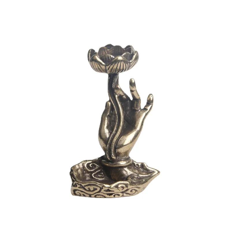 Incense Cones Burner Metal Aromatherapy Burning Waterfall Back Flow Incense Burners Arabian Oud Backflow Burner Holder