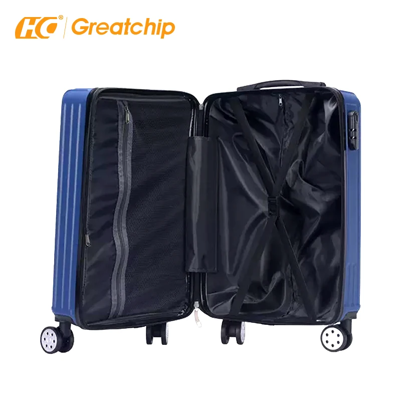 Chinese factory hard trolley luggage , girls suitcase, classic luggage sets