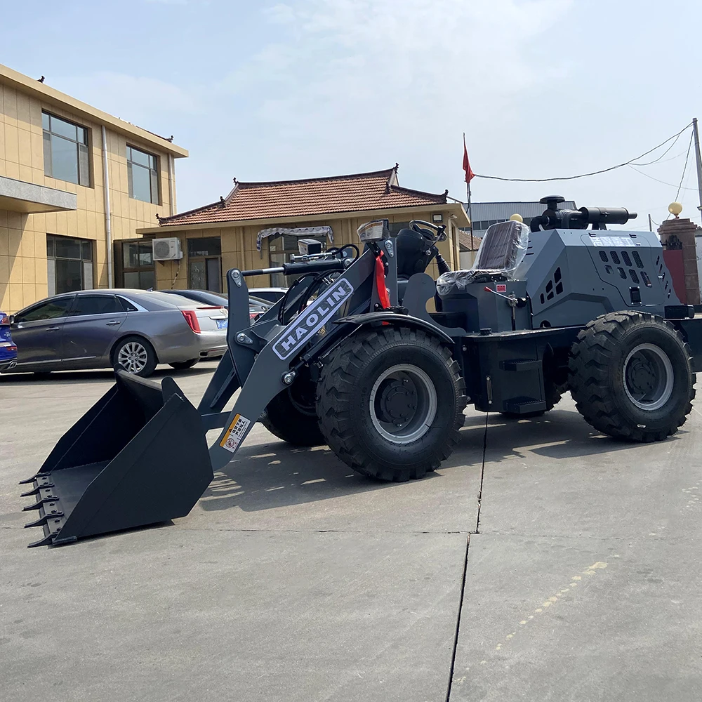 Фронтальный мини-погрузчик 4x4, дизельный 1,5 т, сельскохозяйственный погрузчик с быстрой доставкой, недорогие погрузчики, распродажа