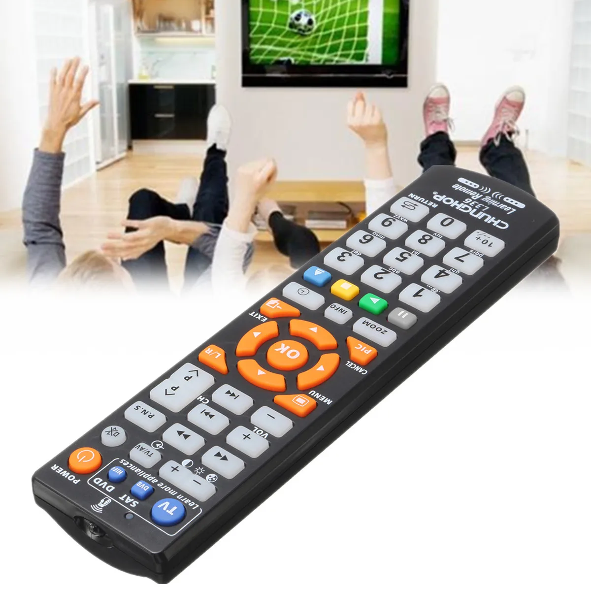  Универсальный Смарт-контроллер Chunghop L336 для ТВ CBL DVD SAT Нобелевский обучающий пульт дистанционного управления
