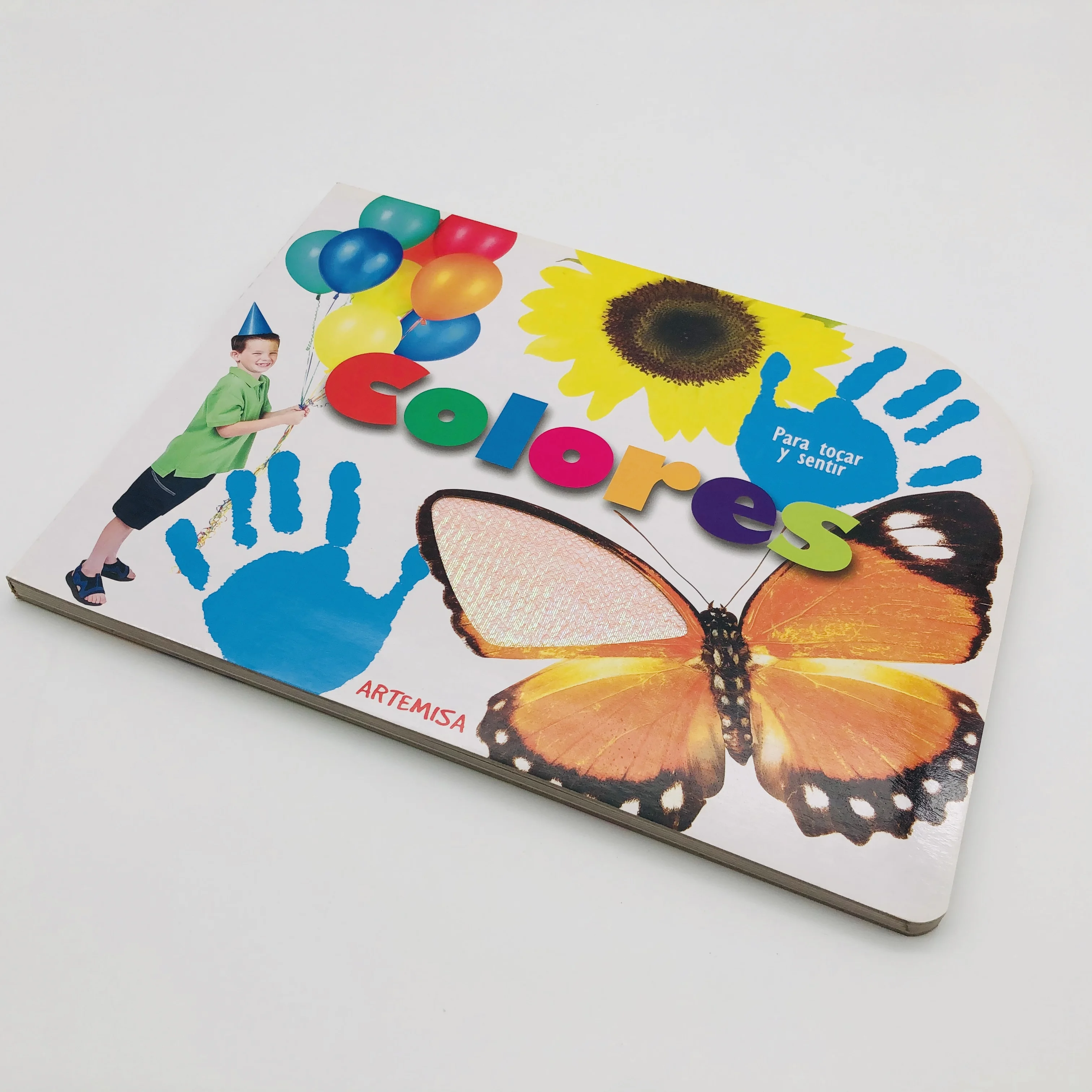 
Custom Professional English Short Story Round Corner Color Board Book Printing Children China 