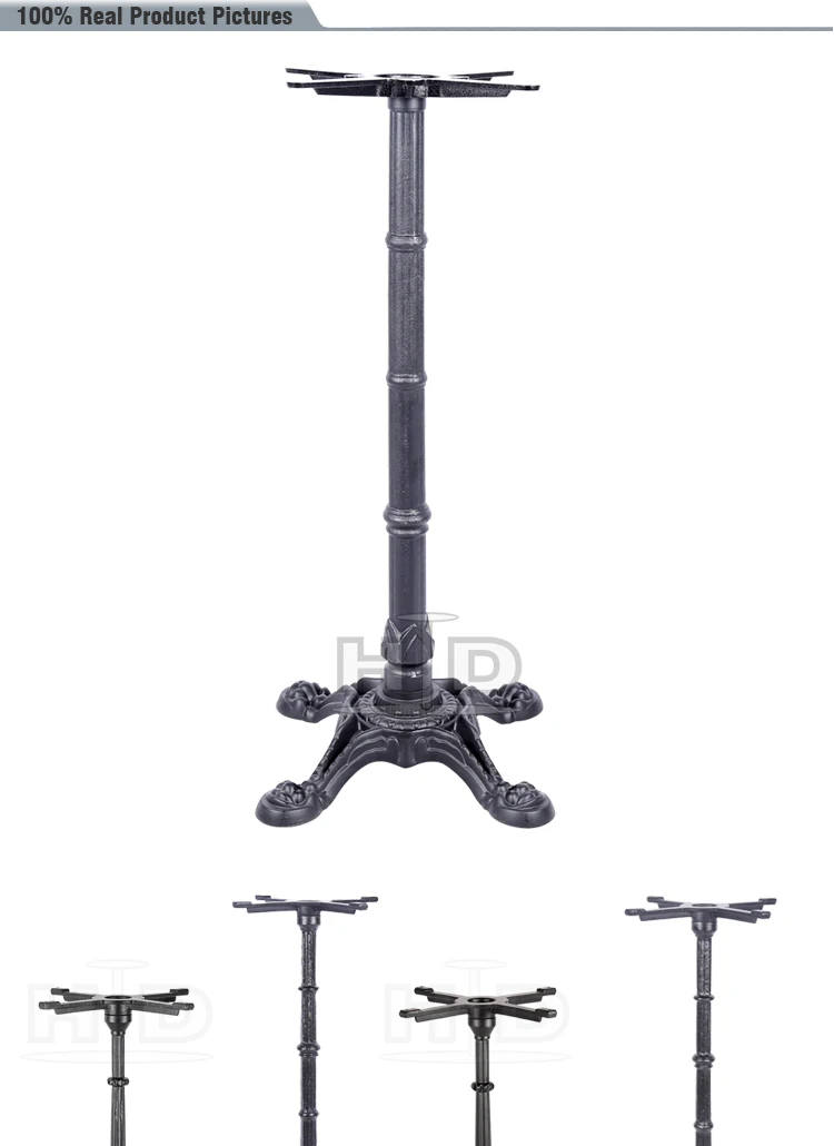 Low price wholesale wrought iron table base