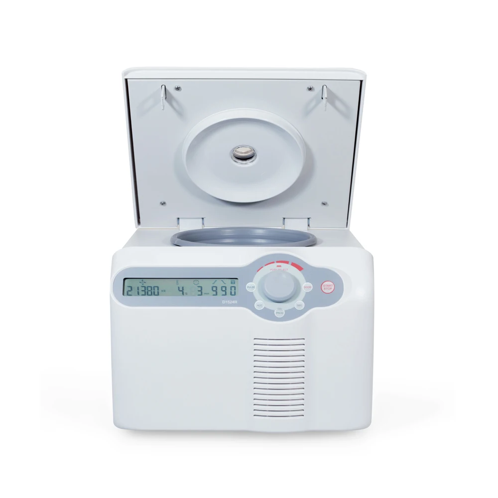 D1524R Laboratory High Speed 15000rpm Centrifuge with 12 Tube Plastic Angle Rotor