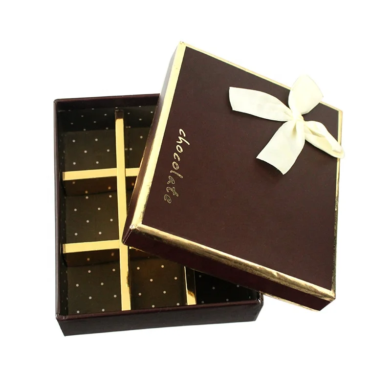 High Quality Custom Packaging Sweet Box Cardboard Sweet Packaging Present Box Chocolate Paper Gift Box