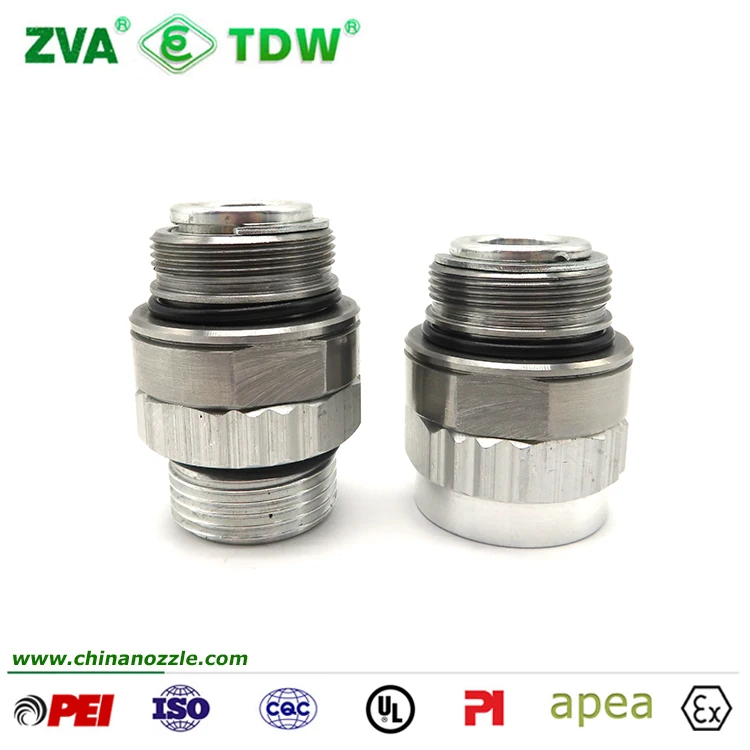 Gasoline Station ZVA DN16 Automatic Fuel Nozzle with ZVA Nozzle Swivel Joint