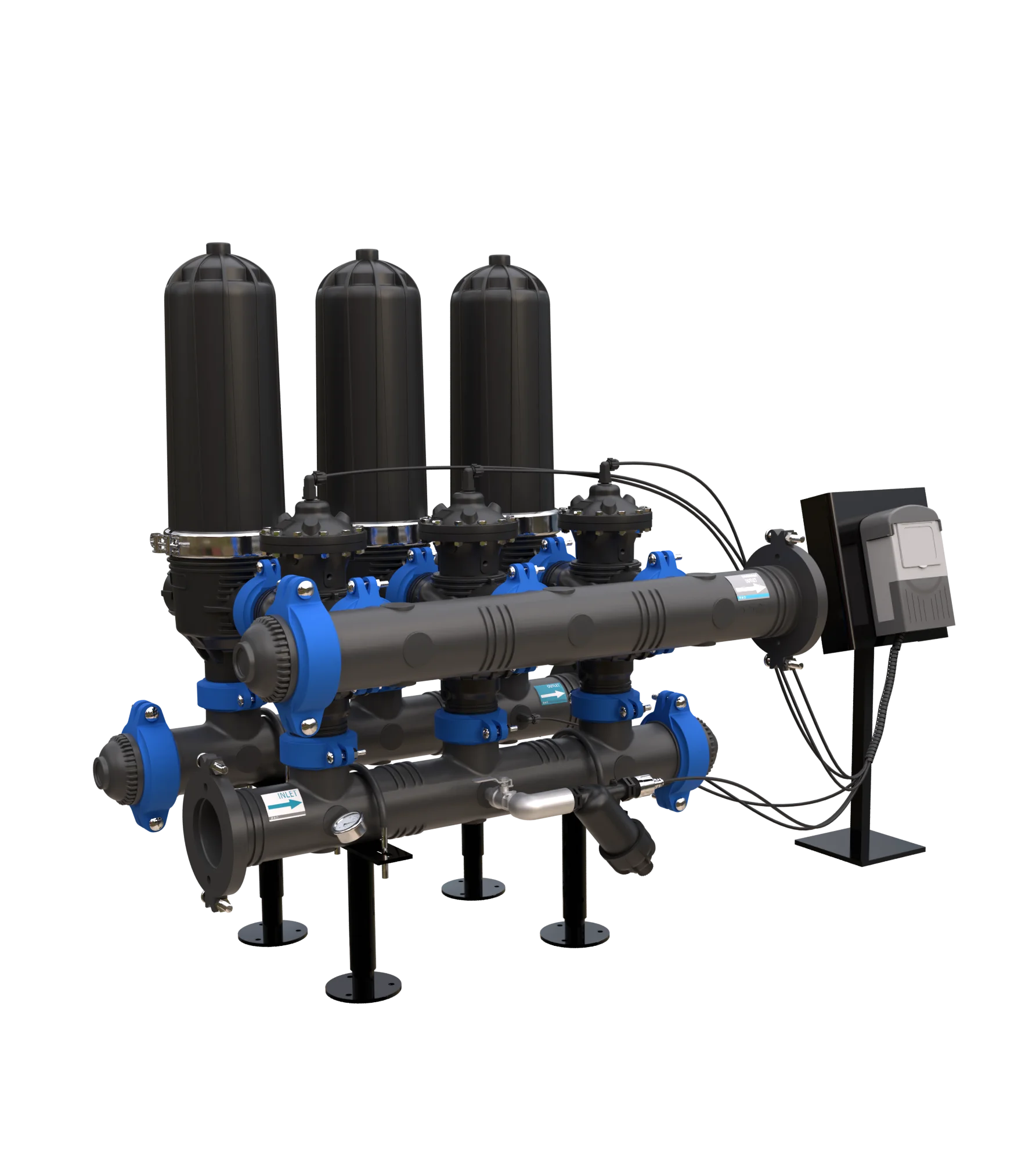 zyt automatic auto backwash screen filter water treatment and Agriculture irrigation disc filter