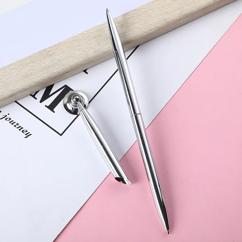2025 Fast Delivery Reception rose gold brass Pen Desk Set with Stand Business Signature Table counter Pen Set & Pen Set Base