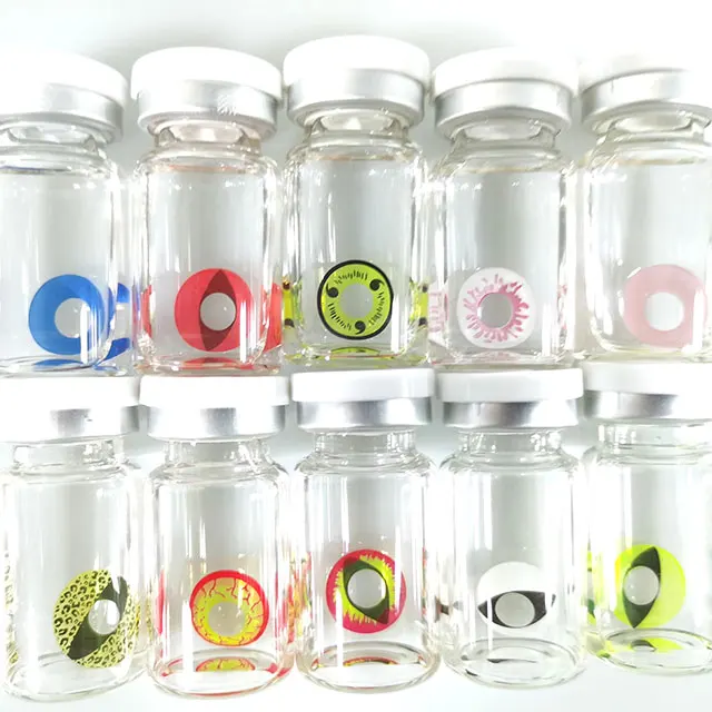 cosmetic halloween eye lenses cheap crazy circle lenses cosplay color contact lenses