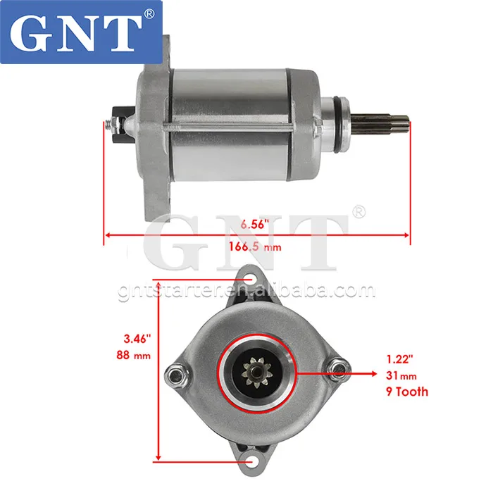 Двигатель стартера ATV в сборе для Honda Rancher 420 TRX420 31200-HR0-F01 31200-HP5-601 31200-HR0-F01 SMU0418 18921