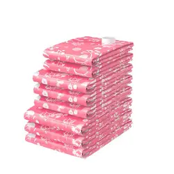 LTT1717 Dustproof Vacuum Packing Holder Organizer Thickened Vacuum Storage Bag Clothes Travel Vacuum Sealer Bag with Pump