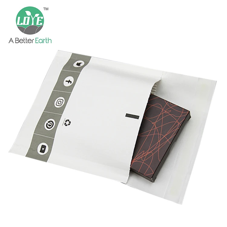 100% Biodegradable Corrugated Bag Kraft Liner Mailing Envelope Kraft Paper Bags