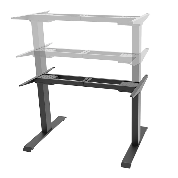 High quality modern lifting frame single dining width height adjustable metal lift office desk table legs for kids