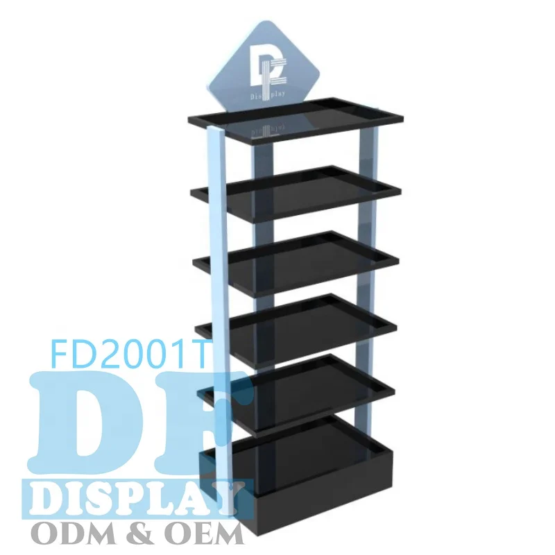 Bread display showcase catering stand for food display bakery shelf bread display rack for supermarket and retail store