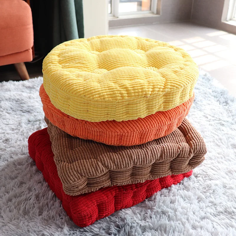extra soft and thick red/black/yellow/orange many colors indoor/outdoor chair seat cushion durable seat cushion home chair pad