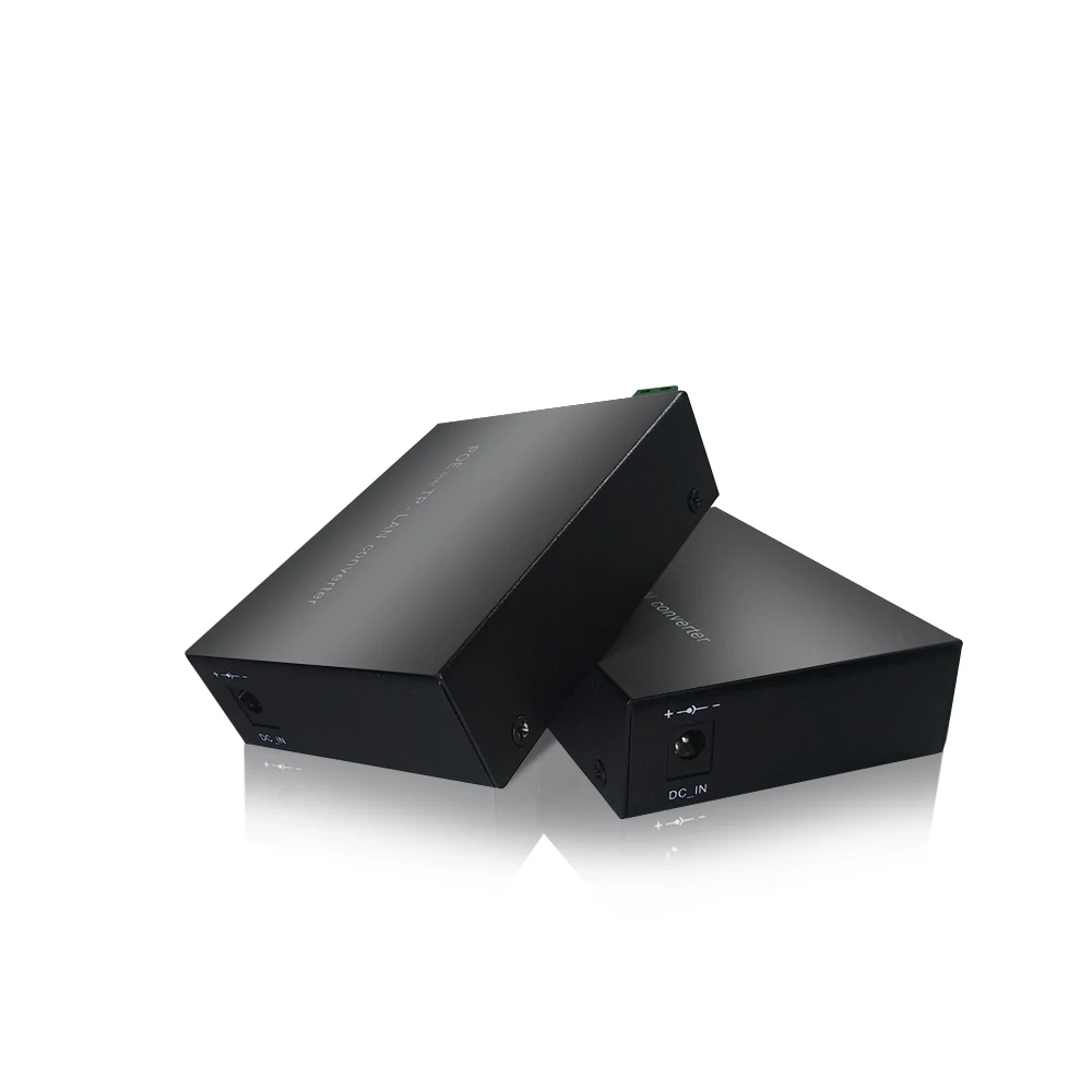 500m long distance 10/100Mbps Ethernet Extender Over 2-wire PoE extender for IP Camera