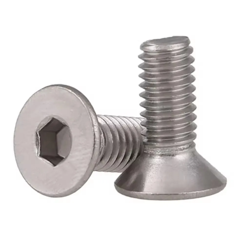 M1.6 M2 M6 M8 M11 M12 Torx Slotted Hexagon Hex Socket Pan Flat Countersunk Head Allen Black Stainless Steel Machine Bolt Screw
