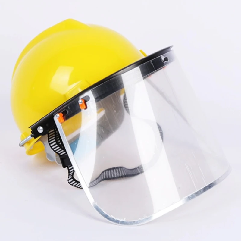 Full face impact resistant safety faceshield polycarbonate replacement visor