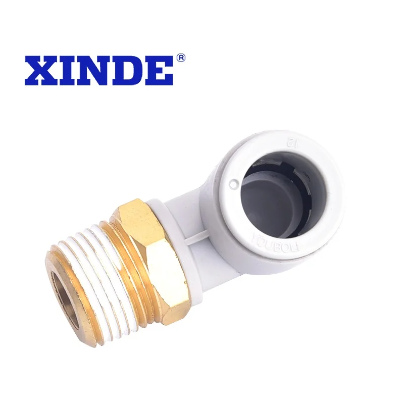 KQ2L Series SMC Metal Male Elbow pneumatic pipe fittings connector