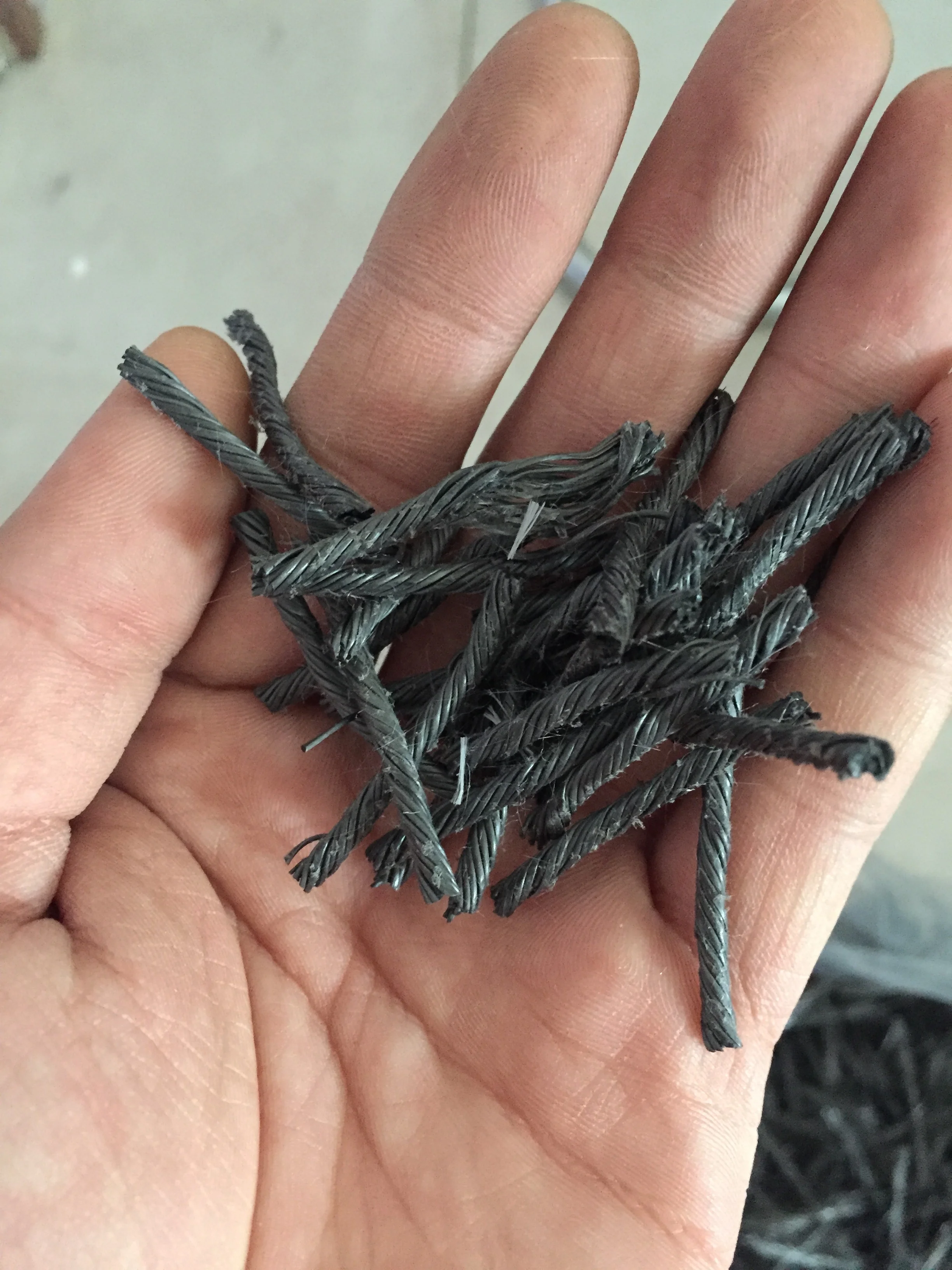 High Strength Reinforced Fiber Instead of Steel Fiber Polypropylene Stranded  PP hinge Fiber